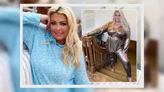 Gemma Collins shows off shrinking figure as she rocks new lougewear range