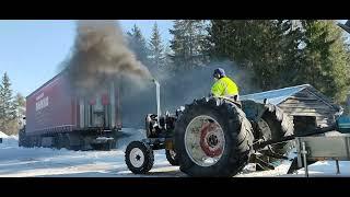 Fordson Major Tehonmittauspäivä Kinnulassa 25.3.2023 KasariMachinery - Koneurakointi Linna Oy