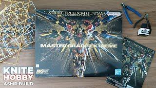 MGEX 1/100 Strike Freedom Gundam | ASMR Build | Mobile Suit Gundam SEED Destiny