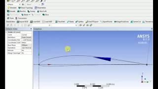 import blunt airfoil coordinate into DesignModeler