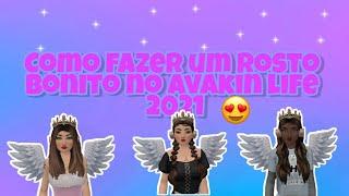 Como fazer um rosto bonito no Avakin life 2021