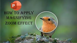 Magnifying Lens Effect In Power Point | PPT में Lens Zoom Effect कैसे लगाते है