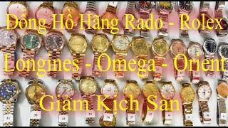 Đồng Hồ Thụy Sỹ Nhật Bản Omega - Longines - Rolex [ BẢO HÀNH 5 NĂM ]