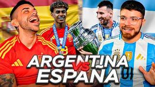 ARGENTINA VS ESPAÑA: FINALISSIMA 2025. ¿QUÉ SELECCIÓN ES MEJOR? Debate ft. @DjMaRiiO