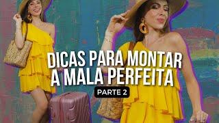 Arrase com seus LOOKS DE VIAGEM - Aprenda a montar MALA PERFEITA