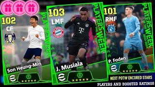 Upcoming Thursday New Potw Encored Stars Pack In eFootball Mobile 2024 | Players & Bossted Ratings 