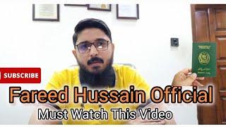 Channel Breifing Fareed Hussain Official #turkey #turkeyworkvisa #dubaijobseekers #pakistan #tour