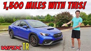 Living With a 2024 Subaru WRX TR For 1,500 Miles and Two Weeks!