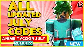 ️ Anime Tycoon ️ Roblox Codes July 2021 | Free gems in Anime Tycoon Codes