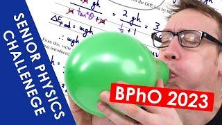 Unofficial Physics Olympiad Answers - 2023 BPhO Senior Physics Challenge