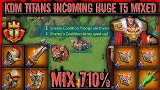 lords mobile : MYTHIC RALLY TRAP VS KD 1900% +15 ASTRALITE RALLY SQUAD! HEAVY INF MIXED PROBLEMS!!