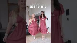 SIZE 6 vs SIZE 16 Try ON THE SAME OUTFITS! 