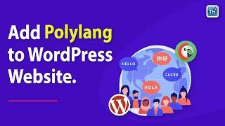 How to add Language Switcher in WordPress Website | Add Polylang 2024