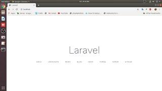 Laravel PHP Framework On Ubuntu 18.04 LTS