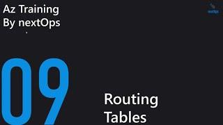 09 Azure in detail : Routing Tables,Virtual Appliance,Longest Prefix Match Algorithm