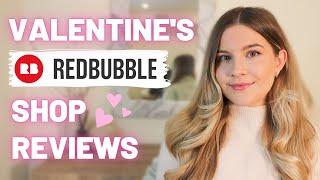 Redbubble Shop Reviews #13 | Valentine's Day Print on Demand Designs | How to Sell on Redbubble!