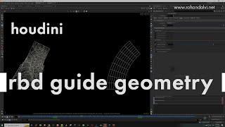 Houdini - RBD guide geometry