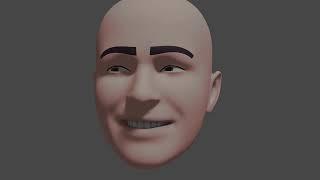 Testing Face Motion Capture - Live Link Face data straight into Blender using custom script