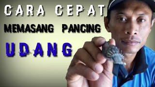 CARA CEPAT MEMASANG PANCING UDANG-Angler Cumi