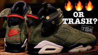 Travis Scott Air Jordan 6 Cactus Jack Retro Sneaker