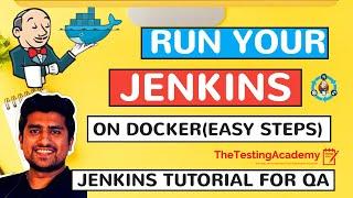 Running Jenkins On Docker | Day 3 |  Jenkins Tutorial for Beginners