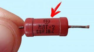 Few people know about this function of SOVIET RESISTORS!