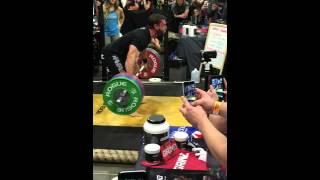 Dmitry Klokov Crushes a 385 lbs Pause Snatch - Arnold 2016