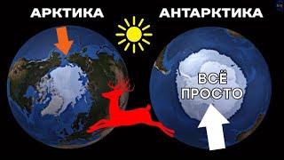 АРКТИКА и АНТАРКТИКА в чем РАЗНИЦА просто и понятно