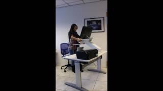 Sit to Stand Desk Platform