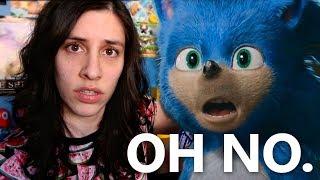 YIKES. Sonic the Hedgehog 2019 Movie Trailer Reaction - JustJesss