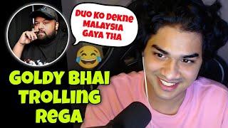 Goldy Bhai Trolling Rega n Krutika JUST FUN