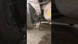 coil spring breakage while the vehicle is moving #shorts