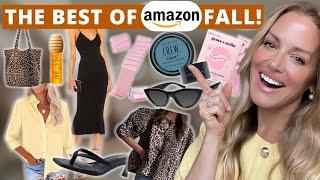 The BEST Fall beauty, skincare, fashion from Amazon, for women over 45!