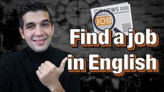 Finding a Job in English: Key Words You Need