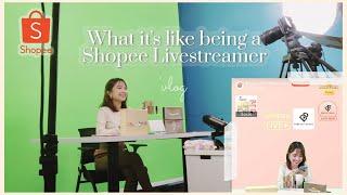 [VLOG] What It's Like Being A Livestreamer at Shopee 