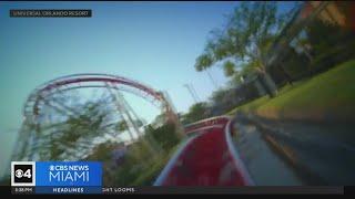 Fort Lauderdale woman suing Universal Orlando over rocky coaster ride