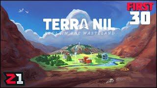 Turning WASTELAND Into A Beautiful Paradise ! Terra Nil | Z1 Gaming