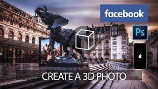 Grow your Facebook with 3D Photos in Photoshop or with an Iphone!