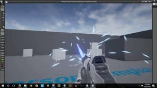 UE4 Blueprint Tutorial - Shoot Ligtning