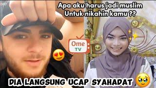 COWO TURKI INI LANGSUNG LOG IN UCAP SYAHADAT‼️untuk nikahin aku...