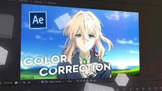 Color Correction (Magic Bullet Looks) - After Effects AMV Tutorial