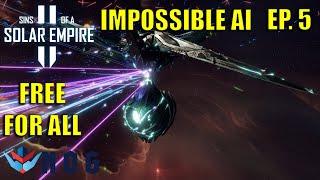 Sins of a Solar Empire 2 Lets Play | Advent Reborn vs 5 IMPOSSIBLE AI's FFA Ep5 | Just 3 of us left