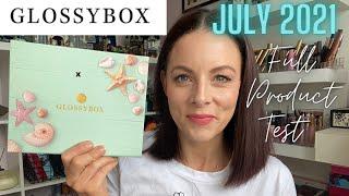 GLOSSYBOX JULY 2021 | Full Product Test, Review & Demo | Contents test for over 40s!