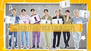 BTS Bundle | From Manuscript to Final Design!  | Free Fire Collaboration