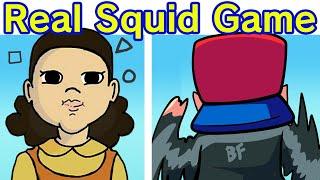 Friday Night Funkin' VS Real Squid Game Week (FNF Mod/Hard) (Red Light, Green Light)