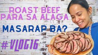 NAGLUTO AKO NG ROAST BEEF PARA SA MGA ALAGA | MASARAP BA? | SIMPLE DIANNE