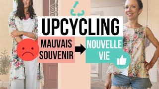 Upcycling robe Zara grâce à la couture : elle me rappelait trop de mauvais souvenirs.