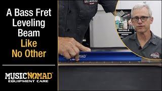 A Bass Guitar Fret Leveling Beam To Level Your Frets and Fingerboard by MusicNomad