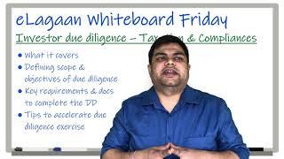 Investor due diligence - Taxation & Compliances [Whiteboard Friday]