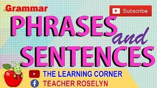 Grammar: Phrase and Sentence